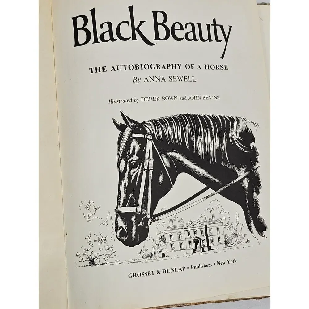 Black Beauty by Anna Sewell 1968 - Grosset & Dunlap - Illustrated - Rare - Picture 9 of 16